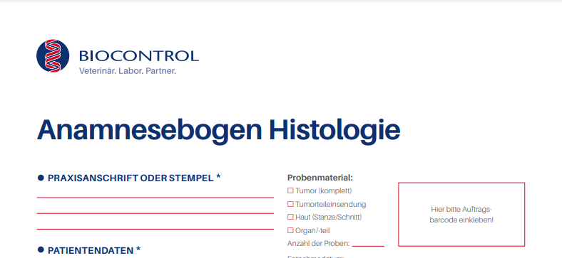 Biocontrol Anamnese Histo Zyto Bild